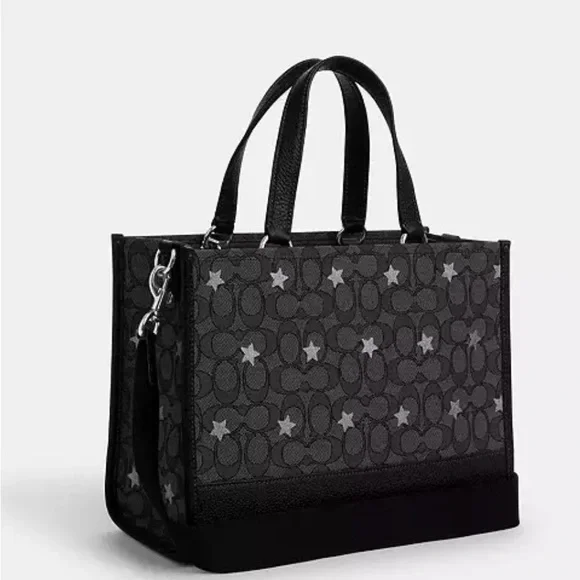 ๐SOLD๐ Coach Dempsey Carryall In Signature Jacquard With Star Embroidery - Picture 3 of 7